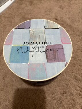 Jo Malone Pastel Checkered Candle Tin in Blue, Lavender, Pink and Cream